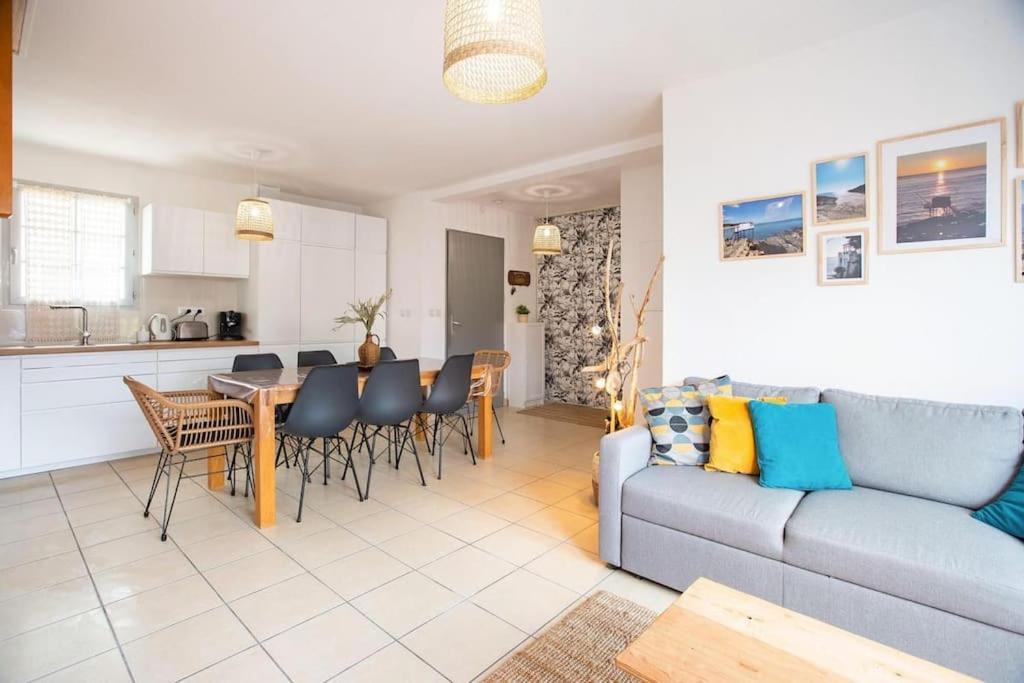 Jolie Maison Proche Mer - 8 Voyageurs - 4 Chambres Vaux-sur-Mer Dış mekan fotoğraf